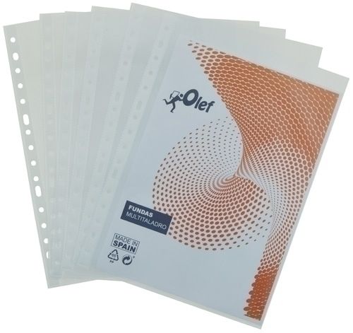 FUNDA MULTITALADRO OLEF PP  70µ PL.NJ. Fº 16 TAL.R