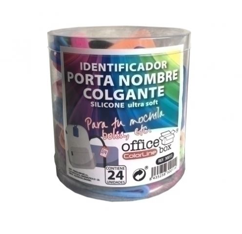 PORTANOMBRE COLORLINE CON COLGADOR ADAPTABLE COLOR