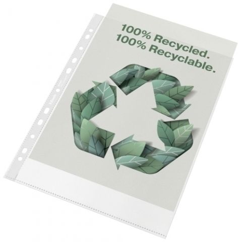FUNDA MULTITALADRO ESSELTE PP  RECICLADA 100µ PL.N