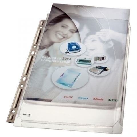 FUNDA MULTITALADRO FUELLE LEITZ 20mm PVC 170µ LISO