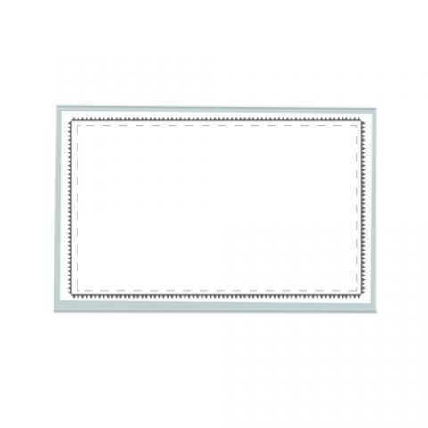 FUNDA DISTINTIVO FOROFIS con PINZA+IMPERDIBLE 57x9