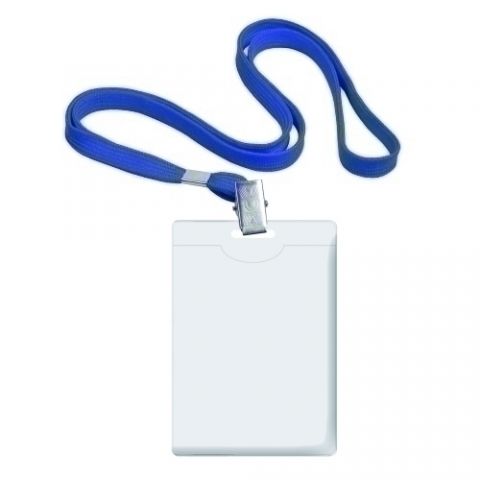 FUNDA DISTINTIVO FOROFIS VERTICAL con CINTA AZUL 9
