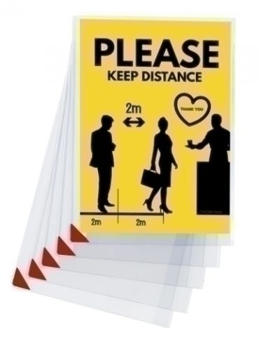 FUNDA PORTA CARTELES TARIFOLD KANG EASY CLIC A4 VE