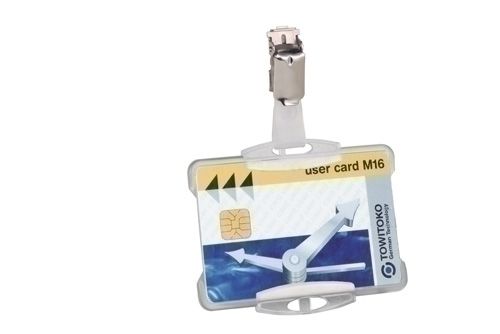 FUNDA DISTINTIVO DURABLE 8118 con PINZA para PASE
