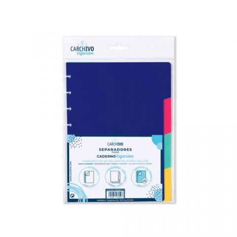 SEPARADORES CARCHIVO INGENIOX INTENSE PP EXTRA FUE