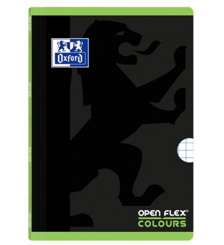 LIBRETA GRAPADA OXFORD SCHOOL OPENFLEX COLOURS A4