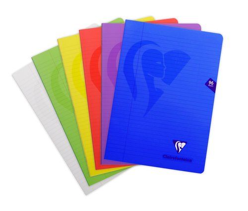 LIBRETA CLAIREFONTAINE POLIPROLILENO A4 48 HJS. HO