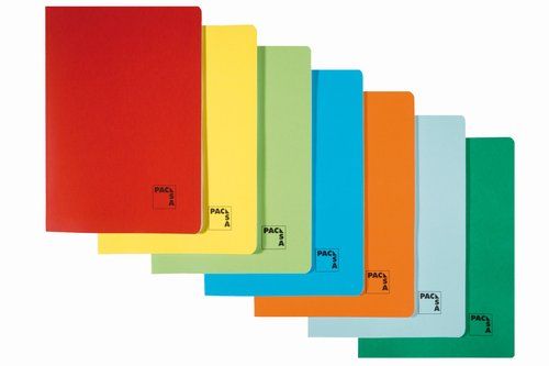LIBRETA PACSA ESCOLAR GOFRADA A4 48h 70g CUADRIC.4