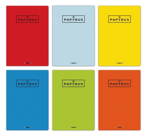 LIBRETA PAPYRUS A4 48h 90g GOFRADA MILIMETRADA COL