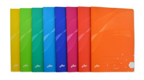 LIBRETA OLEF tapa PP A5+ 48h CUADRIC.4x4 90g C/MAR