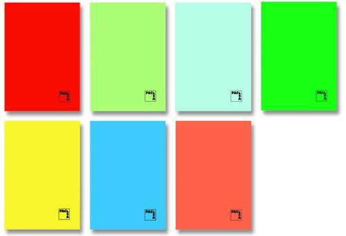LIBRETA PACSA ESCOLAR GOFRADA A4 48h 70g CUADRIC.8