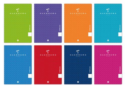LIBRETA GUERRERO A5+ 48h 90g PP PAUTA 3.5 COL.SUR.