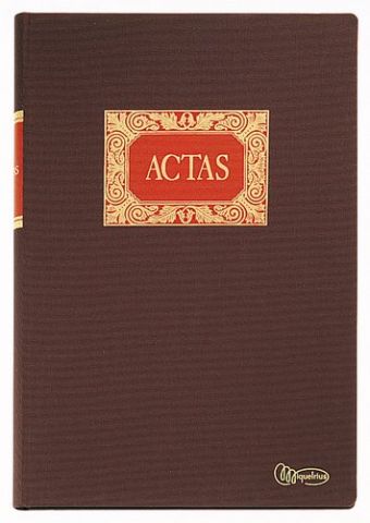 LIBRO CONTABILIDAD Fº  50 HOJAS ACTAS