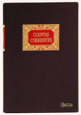 LIBRO CONTABILIDAD Fº CUENTAS CORRIENTES