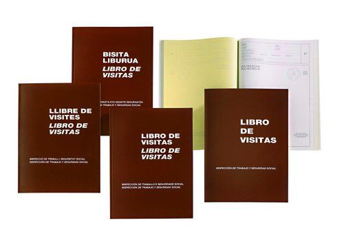 LIBRO CONTABILIDAD Fº Nº 98 VISITAS  BILINGÜE* (GA