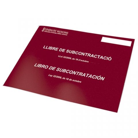 LIBRO SUBCONTRATACION DOHE (NUEVO) A4 APAISADO 10H