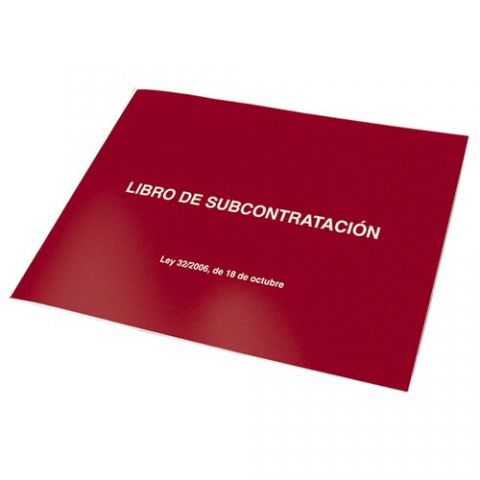 LIBRO SUBCONTRATACION DOHE (NUEVO) A4 APAISADO 10H