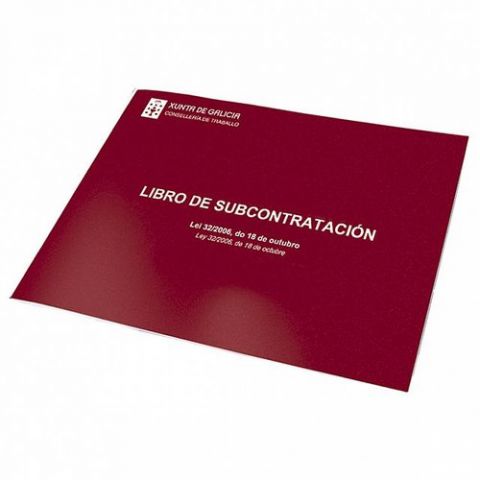LIBRO SUBCONTRATACION DOHE (NUEVO) A4 APAISADO 10H