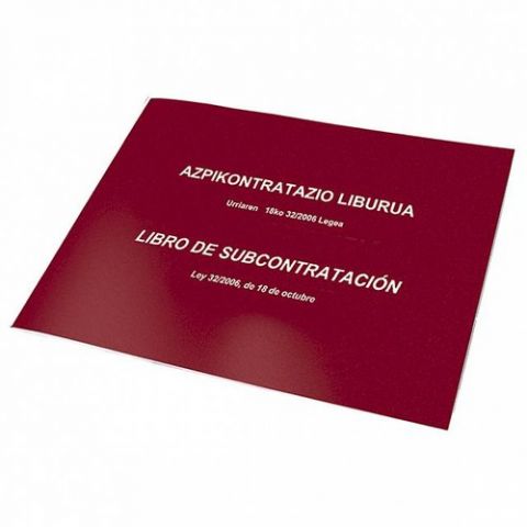 LIBRO SUBCONTRATACION DOHE (NUEVO) A4 APAISADO 10H