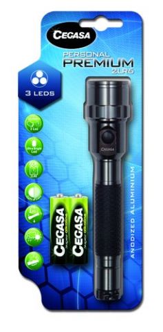 LINTERNA CEGASA PERSONAL PREMIUM 3 LED