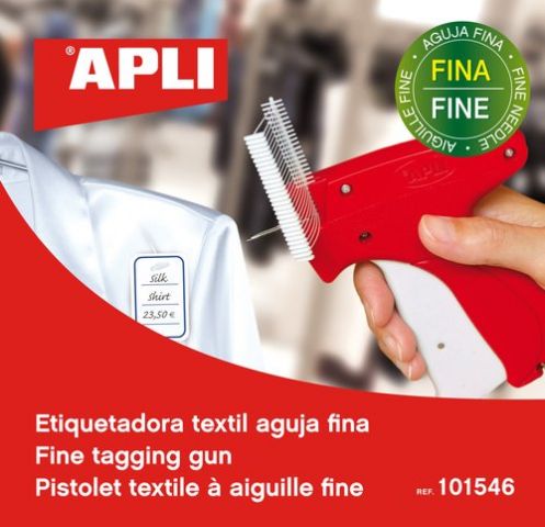 ETIQUETADORA TEXTIL APLI FINA PARA NAVETES