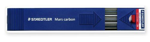 MINAS  STAEDTLER 200 MARS CARBON 2,0 - 2H (ESTUCHE