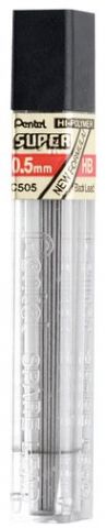MINAS PENTEL 0,5 - HB (TUBO de 12)