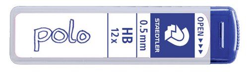 MINAS  STAEDTLER 257 POLO 0,5 - HB (TUBO de 12)