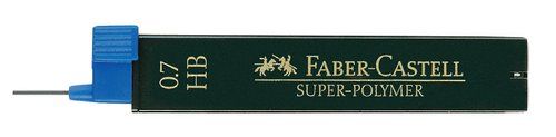 MINAS  FABER-CASTELL SUPERPOLYMER 0,7 - HB (TUBO d