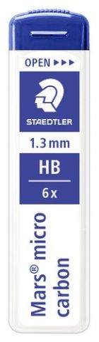 MINAS  STAEDTLER 250 MARS MICRO CARBON 1,3 - HB (T