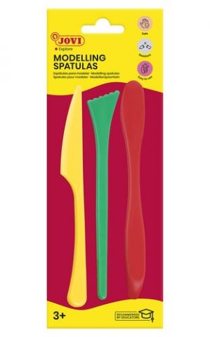 MOLDEADORES JOVI BLISTER de 3 ESPATULAS SURTIDAS