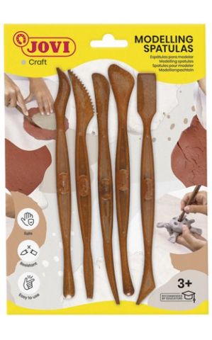 MOLDEADORES JOVI BLISTER de 5 ESPATULAS SURTIDAS