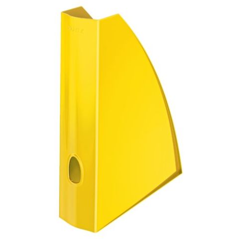 REVISTERO PLASTICO LEITZ WOW A4 60mm  AMARILLO