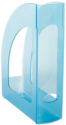 REVISTERO PLASTICO 80mm TRASLUCIDO AZUL MAR