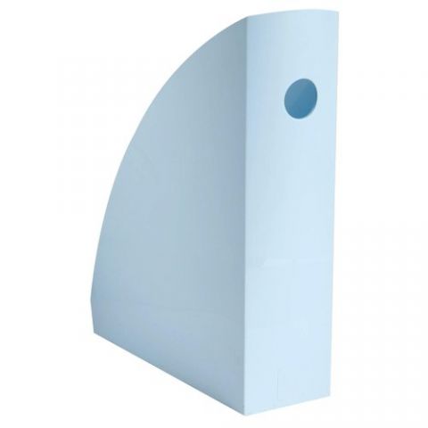 REVISTERO PLASTICO EXACOMPTA MAG-CUBE AQUAREL AZUL