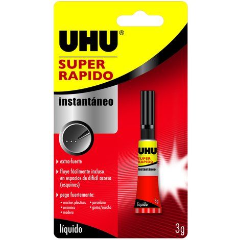 PEGAMENTO INST. UHU 3ml (blister)