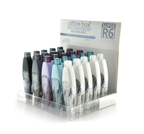 CORRECTOR CINTA OFFICE BOX SUPRA 4,2mm x 6m EXPOSI