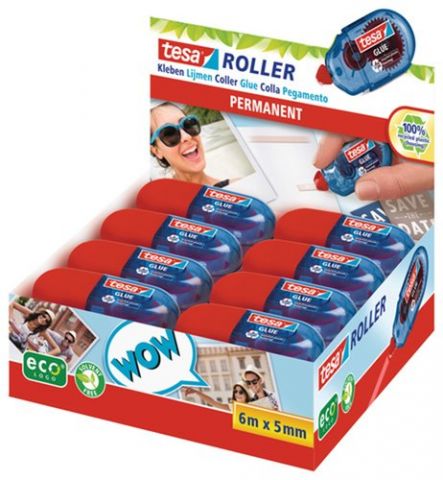 ROLLER ADHESIVO TESA MINI ECOLOGO PERMANENTE 5 mm.