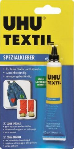 PEGAMENTO UHU TEXTIL 20g