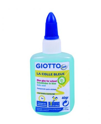 COLA AZUL-TRANSP. GIOTTO BIB ESCOLAR 40g