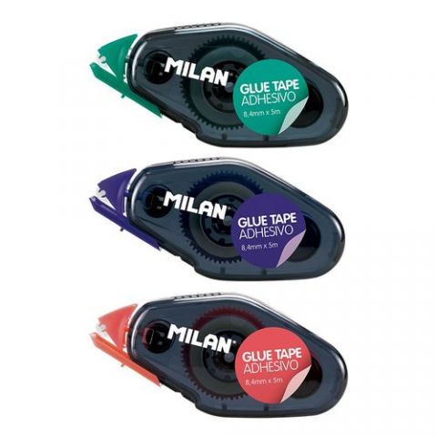 ROLLER ADHESIVO MILAN MINI GLUE TAPE 8,4 mm x 5 m