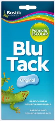 MASILLA ADHESIVA BLU-TACK AZUL FORMATO ESCOLAR