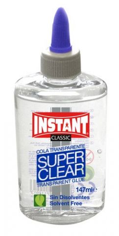 COLA TRANSPARENTE INSTANT LIQUIDA SUPERCLEAR 147ml