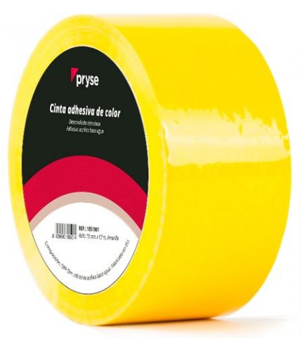 CINTA ADHESIVA PRYSE OPP 48x63 AMARILLO