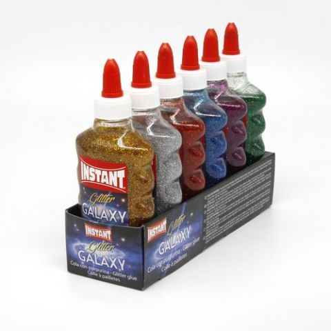 COLA GALAXI COLOR INSTANT 180 ml SURTIDO de 6