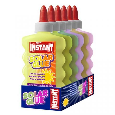 COLA SOLAR COLOR INSTANT 180 ml SURTIDO de 6