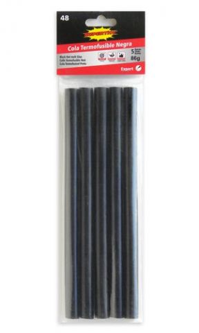 COLA TERMOFUSIBLE en BARRA SUPERTITE NEGRO 11x180