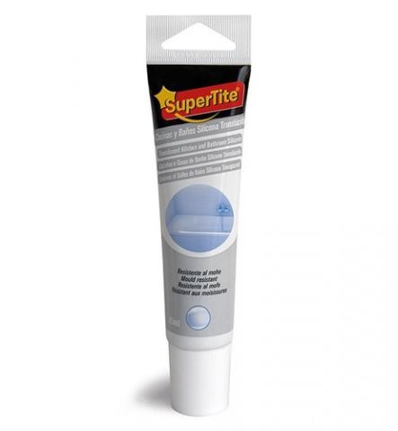 SILICONA SUPERTITE COCINA/BAÑO TRANSLUCIDA 85ml
