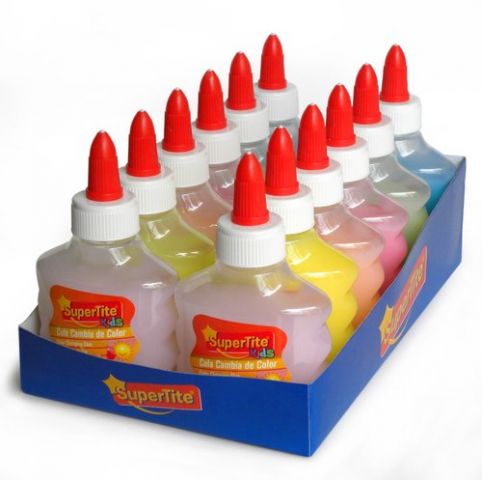 COLA CAMBIACOLOR SUPERTITE BOTE de 80ml SURTIDO NE