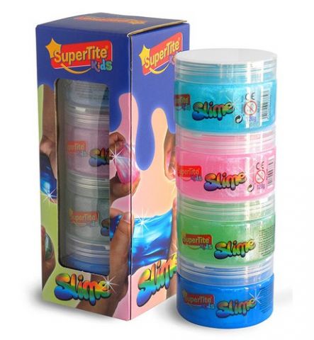 JUEGO SUPERTITE SLIME BOTE 120gr SURTIDO COLORES P